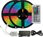 EUROLAMP 145-70042 RGB LEDOTAINIA ΜΕ ΧΕΙΡΙΣΤΗΡΙΟ 2X5M