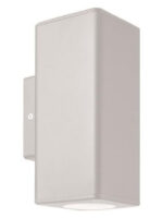 EUROLAMP 145-82005 ΑΠΛΙΚΑ ΤΟΙΧΟΥ ΕΞΩΤΕΡΙΚΗ GU10 UP-DOWN WHITE