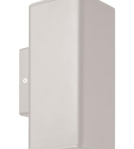 EUROLAMP 145-82005 ΑΠΛΙΚΑ ΤΟΙΧΟΥ ΕΞΩΤΕΡΙΚΗ GU10 UP-DOWN WHITE