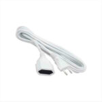 EUROLAMP 147-13026 ΠΡΟΕΚΤΑΣΗ ΠΛΑΚΕ 2x0.75mm² 5Μ ΛΕΥΚΟ