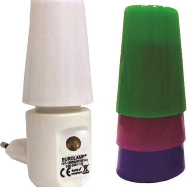 EUROLAMP 147-15054 ΦΩΤΑΚΙ ΝΥΚΤΟΣ LED ΜΕ ΦΩΤΟΚΥΤΑΡΟ
