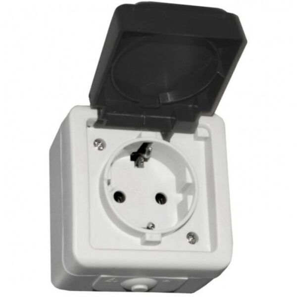 EUROLAMP 147-16210 ΠΡΙΖΑ ΕΞΩΤΕΡΙΚΗ ΚΑΠΑΚΙ ΓΚΡΙ