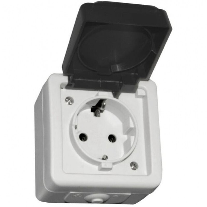 EUROLAMP 147-16210 ΠΡΙΖΑ ΕΞΩΤΕΡΙΚΗ ΚΑΠΑΚΙ ΓΚΡΙ EUROLAMP 147-16210 ΠΡΙΖΑ ΕΞΩΤΕΡΙΚΗ ΚΑΠΑΚΙ ΓΚΡΙ