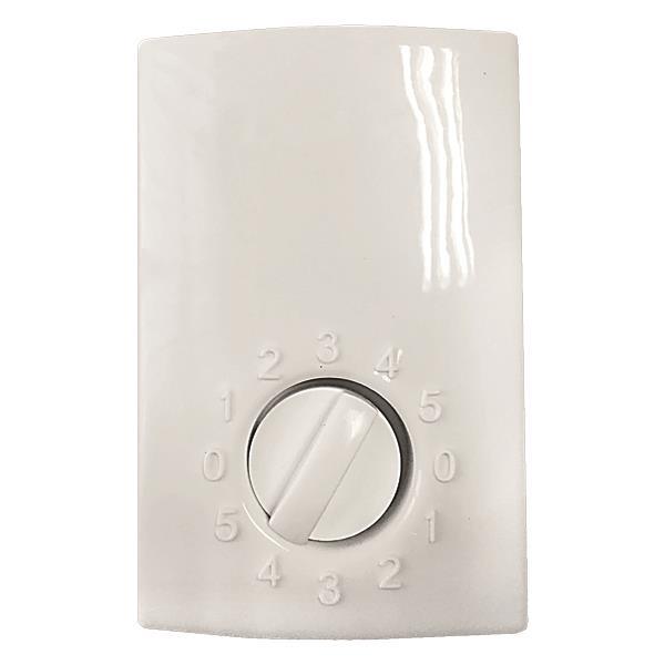 EUROLAMP 147-29099 ΔΙΑΚΟΠΤΗΣ ΧΕΙΡΙΣΜΟΥ ΟΡΟΦΗΣ ΑΝΕΜΙΣΤΗΡΑΣ ΛΕΥΚΟΣ