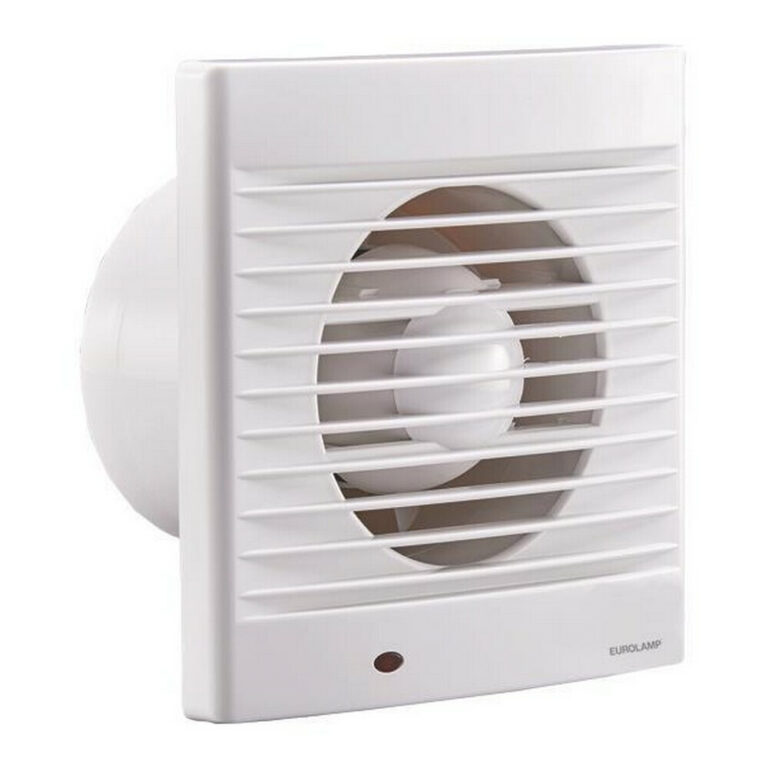 EUROLAMP 147-33242 ΕΠΙΤΟΙΧΙΟΣ ΕΞΑΕΡΙΣΤΗΡΑΣ ΜΠΑΝΙΟΥ 100MM ΛΕΥΚΟΣ