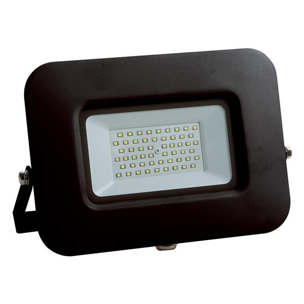 EUROLAMP 147-69331 ΠΡΟΒΟΛΕΑΣ LED 50W 6500K ΜΑΥΡΟΣ