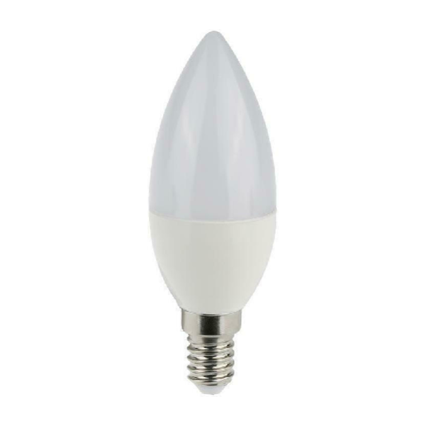 EUROLAMP 147-77203 ΛΑΜΠΑ LED ΚΕΡΙ 5W E14 6500K