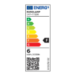 EUROLAMP 147-77250 ΛΑΜΠΑ LED ΚΕΡΙ Ε14 6W 6500K 2ΤΜΧ