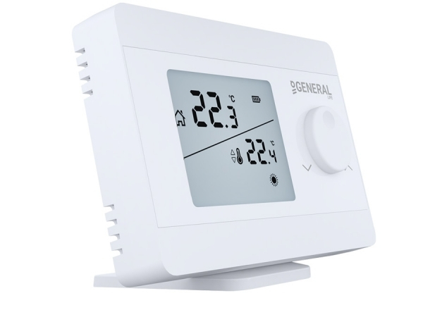 GENERAL LIFE HT250S SET ΑΣΎΡΜΑΤΟΣ ΨΗΦΙΑΚΌΣ ΘΕΡΜΟΣΤΆΤΗΣ ΧΏΡΟΥ ΛΕΥΚΌΣ