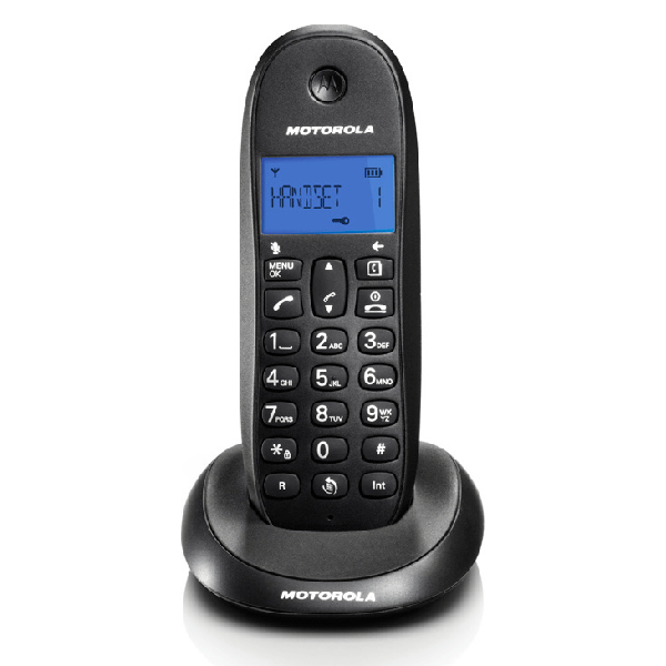 MOTOROLA C1001LB ΑΣΥΡΜΑΤΟ ΤΗΛΕΦΩΝΟ ΜΑΥΡΟ