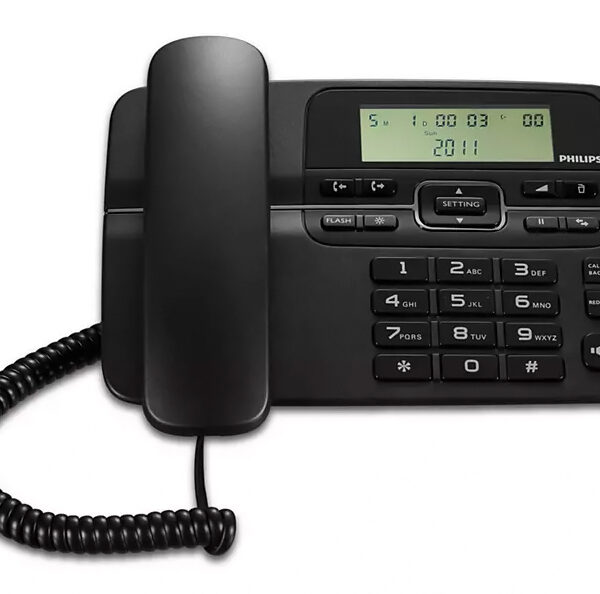 PHILIPS M20B/00 ΕΝΣΥΡΜΑΤΟ ΤΗΛΕΦΩΝΟ ΓΡΑΦΕΙΟΥ ΜΑΥΡΟ
