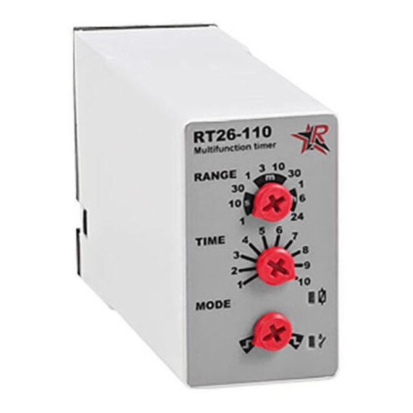 RINGEL ΧΡΟΝΙΚΟ ΡΕΛΕ RT26-100A 230VAC - 24DC DELAY ON