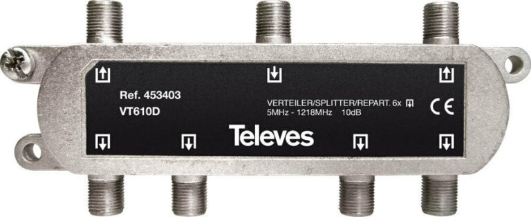 TELEVES SPLITTER 6 WAYS F 5-1218 453403