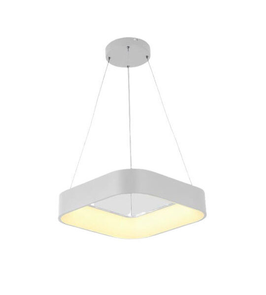 EUROLAMP 144-17019 ΦΩΤΙΣΤΙΚΟ ΚΡΕΜΑΣΤΟ ΜΕ ΕΝΣΩΜΑΤΩΜΕΝΟ LED 30W 3000K ΣΕ ΛΕΥΚΟ ΧΡΩΜΑ