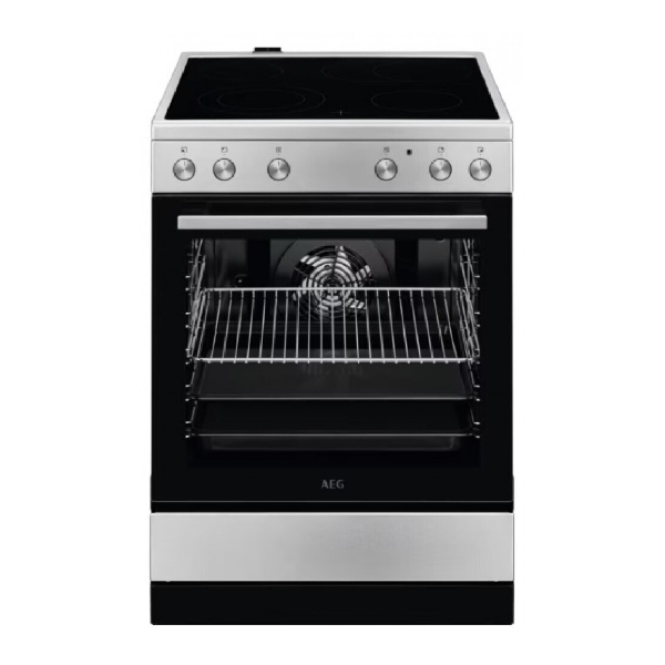 AEG CCB6400NBM ΚΟΥΖΙΝΑ ΚΕΡΑΜΙΚΗ 73LT Π59.6ΕΚ. INOX