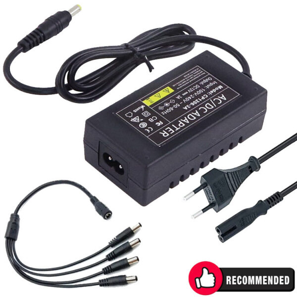 ANGA CP1206-3A ΤΡΟΦΟΔΟΤΙΚΟ ΣΥΣΤΗΜΑΤΩΝ CCTV 552-287