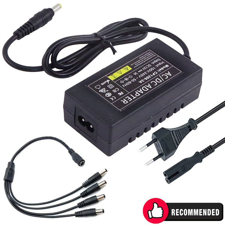 ANGA CP1206-3A ΤΡΟΦΟΔΟΤΙΚΟ ΣΥΣΤΗΜΑΤΩΝ CCTV 552-287