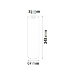 ATLAS FILTRI CA-SE VOC SX 5μμ ΑΝΤ/ΚΟ ΕΝΕΡΓΟΥ ΑΝΘΡΑΚΑ 320875