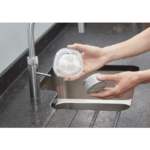 BLACK & DECKER NVC220WC-QW ΣΚΟΥΠΑΚΙ ΧΕΙΡΟΣ ΕΠΑΝΑΦΟΡΤΙΖΟΜΕΝΟ 7.2V ΓΚΡΙ