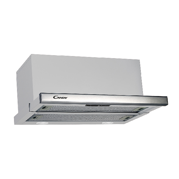 CANDY CT6360IN 36901802 ΑΠΟΡΡΟΦΗΤΗΡΑΣ ΣΥΡΟΜΕΝΟΣ 60CM INOX