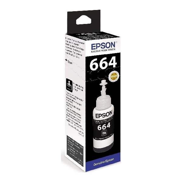 EPSON T66414A L100 BLK ΜΕΛΑΝΙ 70ml