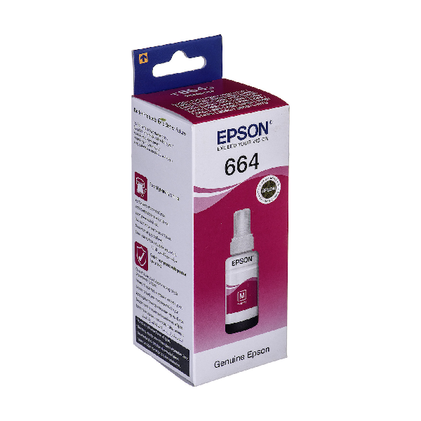 EPSON T66434A L100 MAGENTA ΜΕΛΑΝΙ 70ml