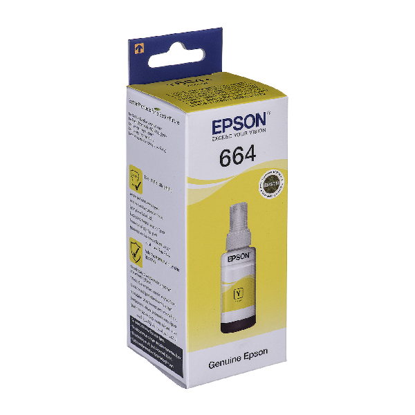 EPSON T66444A L100 YELLOW ΜΕΛΑΝΙ 70ml