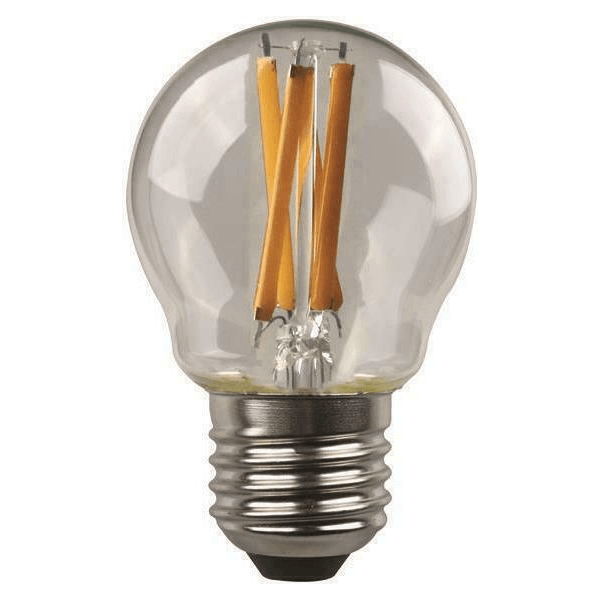 EUROLAMP CROSSED 147-78292 ΛΑΜΠΑ LED ΣΦΑΙΡΙΚΗ 6,5W E27 G45 2700K
