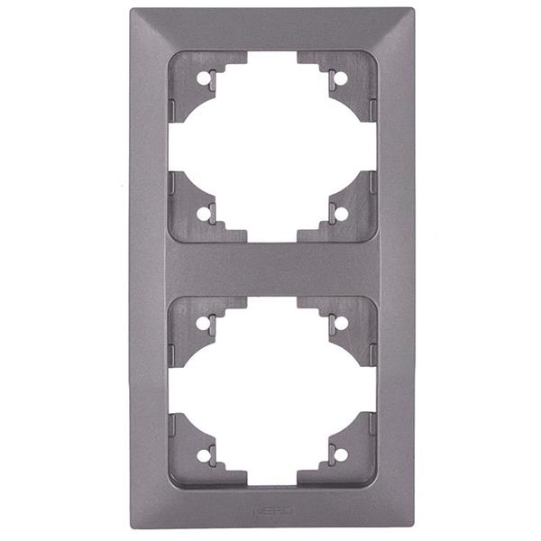 EUROLAMP NE-AD 152-12325 ΠΛΑΙΣΙΟ 2Θ ΝΙΚΕΛ ΜΑΤ ΚΑΘΕΤΟ