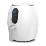 EUROSPIN AF-40AD ΦΡΙΤΕΖΑ ΑΕΡΟΣ ΜΕ ΑΠΟΣΠΩΜΕΝΟ ΚΑΔΟ 4LT WHITE