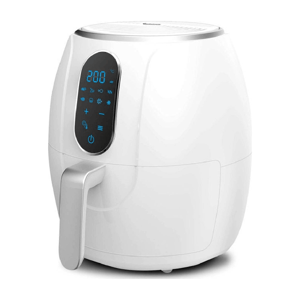 EUROSPIN AF-40AD ΦΡΙΤΕΖΑ ΑΕΡΟΣ ΜΕ ΑΠΟΣΠΩΜΕΝΟ ΚΑΔΟ 4LT WHITE