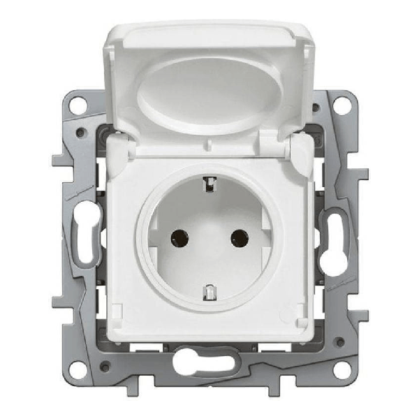 LEGRAND NILOE ΠΡΙΖΑ ΧΩΝΕΥΤΗ + ΚΑΠΑΚΙ ΑΣΦΑΛΕΙΑΣ 764532