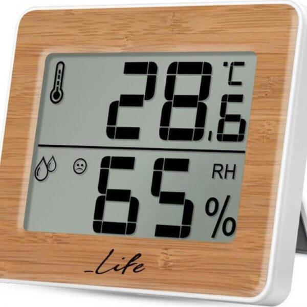 LIFE GEM BAMBOO ΘΕΡΜΟΜΕΤΡΟΥΓΡΑΣΙΟΜΕΤΡΟ