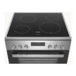 PITSOS PHN039150 ΚΟΥΖΙΝΑ 66LT ΜΕ ΚΕΡΑΜΙΚΕΣ ΕΣΤΙΕΣ Π60ΕΚ. INOX