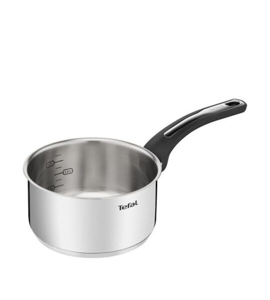 TEFAL EMOTION E30129S ΚΑΤΣΑΡΟΛΑΚΙ ΓΑΛΑΚΤΟΣ ΜΕ ΚΑΠΑΚΙ ΑΠΟ ΑΝΟΞΕΙΔΩΤΟ ΑΤΣΑΛΙ 2.2LT 18CM
