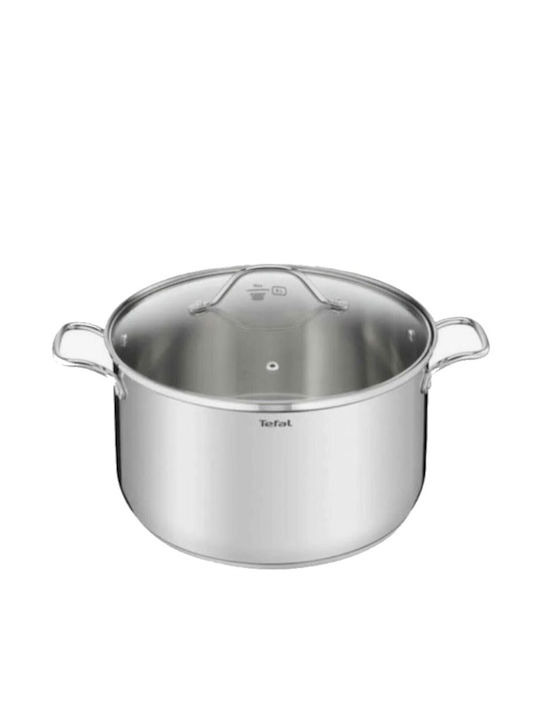 TEFAL INTUITION XL B86490 ΚΑΤΣΑΡΟΛΑ ΜΑΡΜΙΤΑ ΑΝΟΞΕΙΔΩΤΗ 9.8LT 28CM