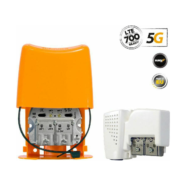 TELEVES 568010 NANOKOM KIT ΕΝΙΣΧΥΤΗΣ ΙΣΤΟΥ 5G LTE + PSU 24V UHF/UHF/VHF