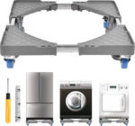 TOOL-0072 ΒΑΣΗ ΛΕΥΚΩΝ ΣΥΣΚΕΥΩΝ ΑΠΟ ΠΛΑΣΤΙΚΟ ΜΕ ΡΟΔΕΣ 68X68.8ΕΚ. 400kg