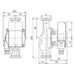 WILO ATMOS PICO 30/6 ΗΛΕΚΤΡΟΝΙΚΟΣ ΚΥΚΛΟΦΟΡΗΤΗΣ ΘΕΡΜΑΝΣΗΣ / ΚΛΙΜΑΤΙΣΜΟΥ 180MM