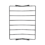 ESTIA 01-10577 ΣΧΑΡΑ ΓΙΑ ΤΑΨΙ ΜΕΤΑΛΛΙΚΗ 40Χ28Χ7