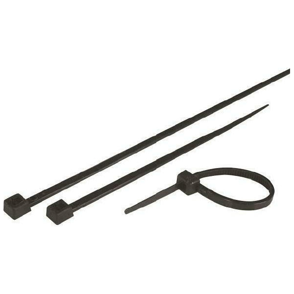 EUROLAMP 147-54109 ΔΕΜΑΤΙΚΑ ΜΑΥΡΑ 300Χ3.6 100ΤΜΧ