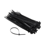 EUROLAMP 147-54113 ΔΕΜΑΤΙΚΑ ΜΑΥΡΑ 250Χ4.8 100ΤΜΧ