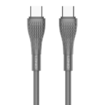 LDNIO LC671 ΚΑΛΩΔΙΟ USB-C MALE - USB-C 65W ΓΚΡΙ 1M