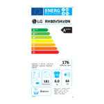 LG RH80V3AV0N ΣΤΕΓΝΩΤΗΡΙΟ 8KG A++ ΜΕ ΑΝΤΛΙΑ ΘΕΡΜΟΤΗΤΑΣ