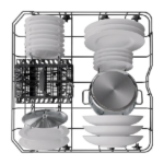WHIRLPOOL W2F HD624 X ΠΛΥΝΤΗΡΙΟ ΠΙΑΤΩΝ ΕΛΕΥΘΕΡΟ ΓΙΑ 14 ΣΕΡΒΙΤΣΙΑ Π60XY85ΕΚ. INOX