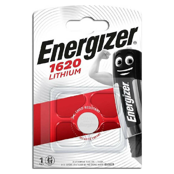 ENERGIZER CR1620 ΜΠΑΤΑΡΙΑ ΛΙΘΙΟΥ 3V 1ΤΜΧ