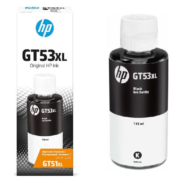 HP GT53XL ΜΕΛΑΝΙ ΕΚΤΥΠΩΤΗ INKJET ΜΑΥΡΟ ΓΝΗΣΙΟ (1VV21AE)