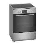BOSCH HKR390050 ΚΟΥΖΙΝΑ 66LT ΜΕ ΚΕΡΑΜΙΚΕΣ ΕΣΤΙΕΣ Π60ΕΚ. INOX