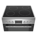 BOSCH HKR390050 ΚΟΥΖΙΝΑ 66LT ΜΕ ΚΕΡΑΜΙΚΕΣ ΕΣΤΙΕΣ Π60ΕΚ. INOX