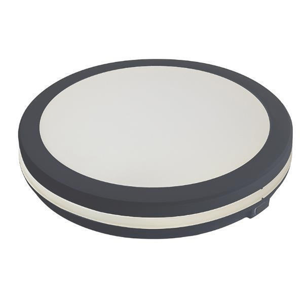 EUROLAMP 144-51032 ΠΛΑΦΟΝΙΕΡΑ ΟΡΟΦΗΣ 40W ΜΕ ΕΝΣΩΜΑΤΩΜΕΝΟ LED ΓΚΡΙ